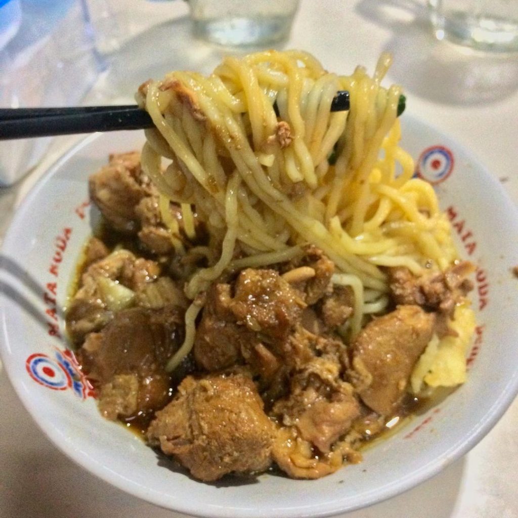 mie ayam pak pendek